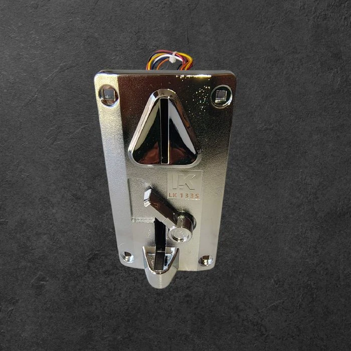 Profi naprava za sprejemanje kovancev IK-133S Euro standard, coin acceptor, Profi naprava za kovance, IK-133S Euro standard, ceneje, ugodno, prihranek, lokalno, Ljubljana, prodajni avtomati, vstopnice, DB9, MDB, pulzno, 12V, zaščita pred fishingom, spoof proof, tamper proof